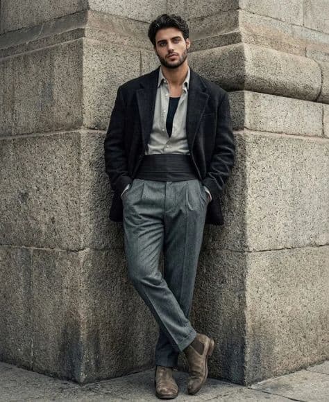 Editorial Fashion Natural Peaceful illuminated by studio lighting in a professionally composed commercial setting.