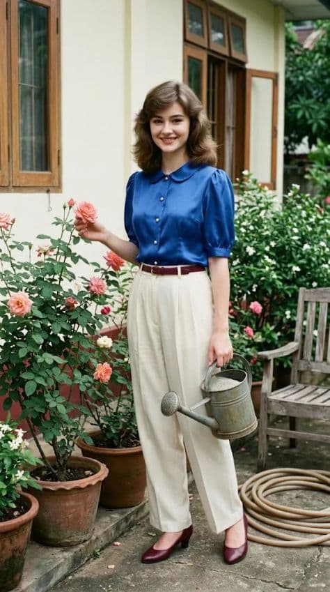 Vintage Portrait Nature Peaceful illuminated by golden hour sunlight in a professionally composed commercial setting.