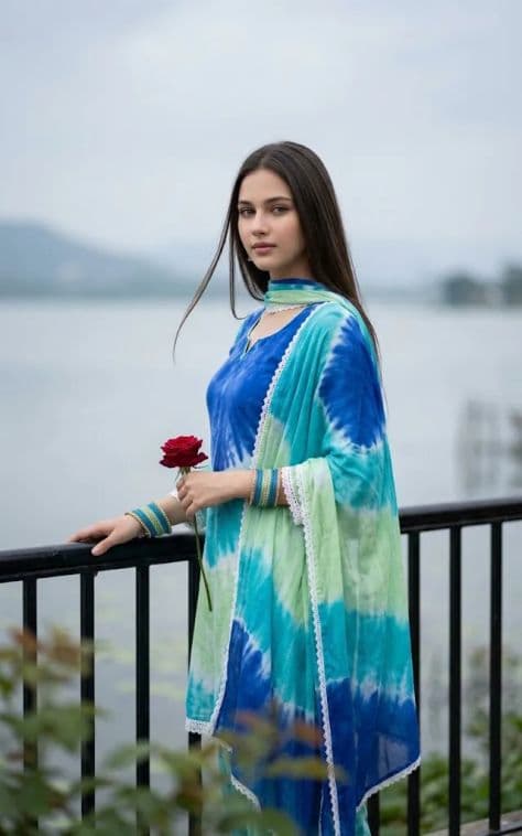 Photorealistic Portrait Nature Peaceful Natural