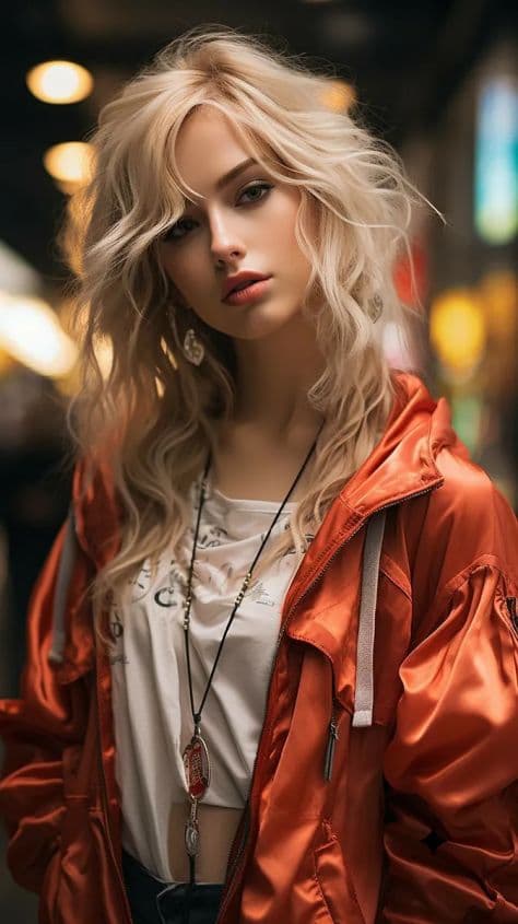 Portrait Interior Elegant Bokeh illuminated by studio lighting in a professionally composed commercial setting.