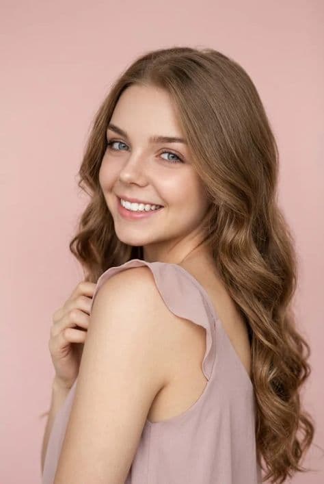 Portrait Rim Light illuminated by studio lighting in a professionally composed commercial setting.