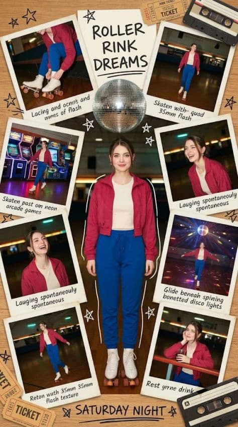 Uthentic Manila Roller-Rink illuminated by studio lighting in a professionally composed commercial setting.