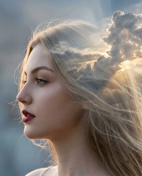 Photorealistic Portrait Dramatic Elegant Low Angle — Stable Diffusion