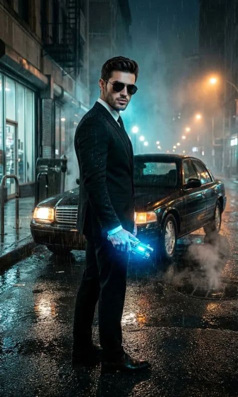 Photorealistic Portrait Urban Dramatic Rim Light — Stable Diffusion