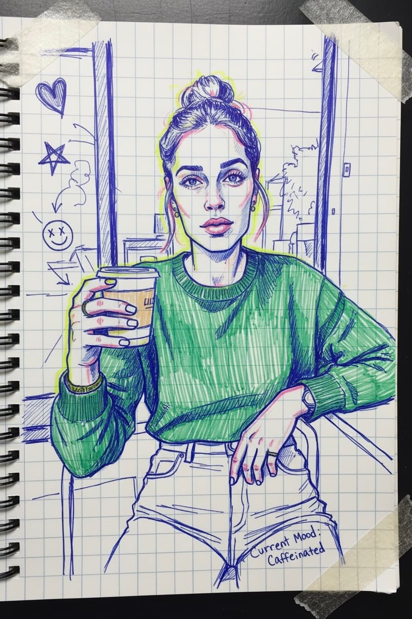 High school journal aesthetic