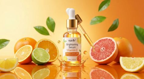 Epielle Brightening Vitamin C Serum Citrus Luxury Ad