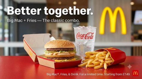 McDonald’s Big Mac Combo Advertisement – Premium Fast Food Brand Campaign