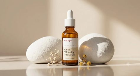 Ma:nyo Galac Whitening Vita Serum Minimal Luxury Ad