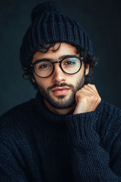 Photorealistic Portrait Studio Peaceful Light Bokeh