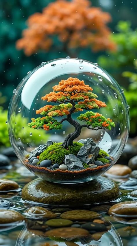 Vibrant Landscape Interior Elegant Natural Bokeh