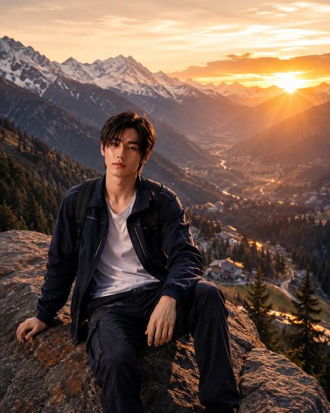 Cinematic Portrait Peaceful