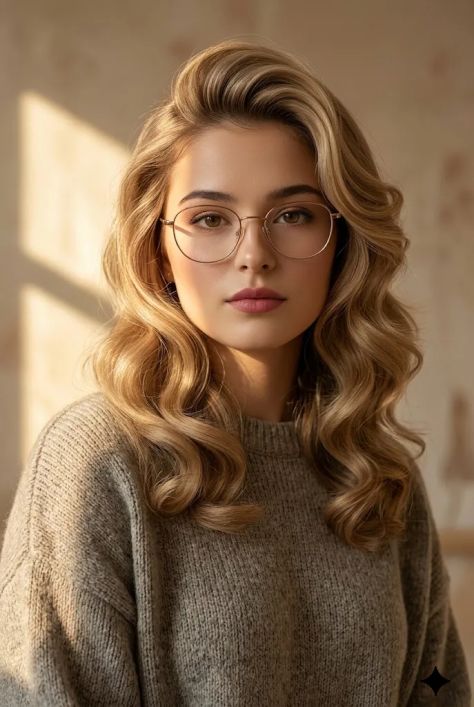 Photorealistic Portrait Interior Peaceful Natural