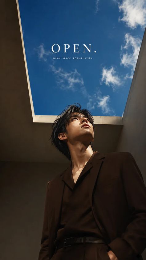 Editorial Portrait Studio Low Angle