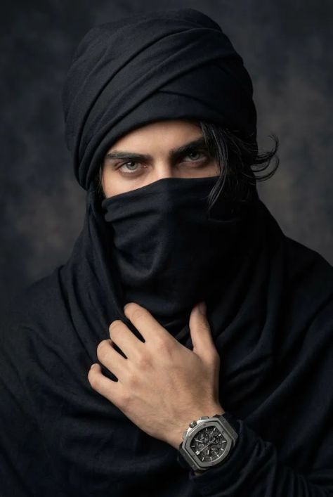 Photorealistic Portrait Studio Mysterious