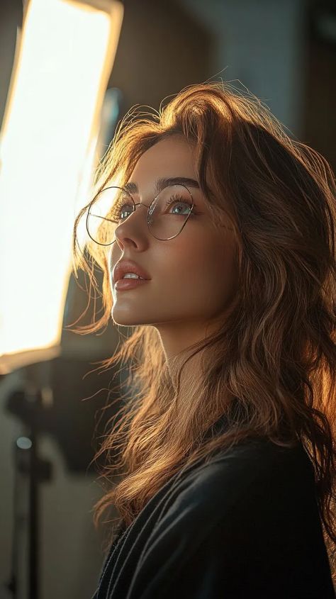 Photorealistic Portrait Studio Mysterious