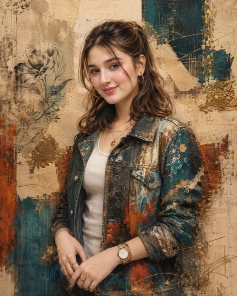 Photorealistic Portrait Peaceful
