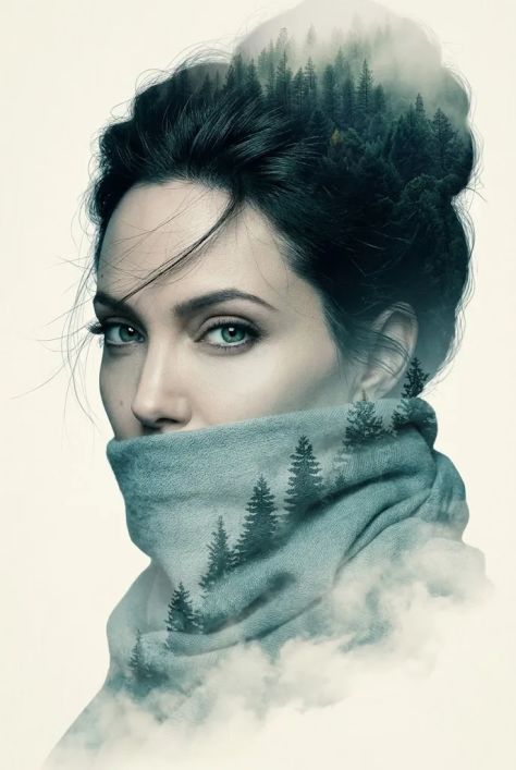 Photorealistic Portrait Mysterious