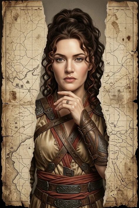 Illustration Portrait Mysterious