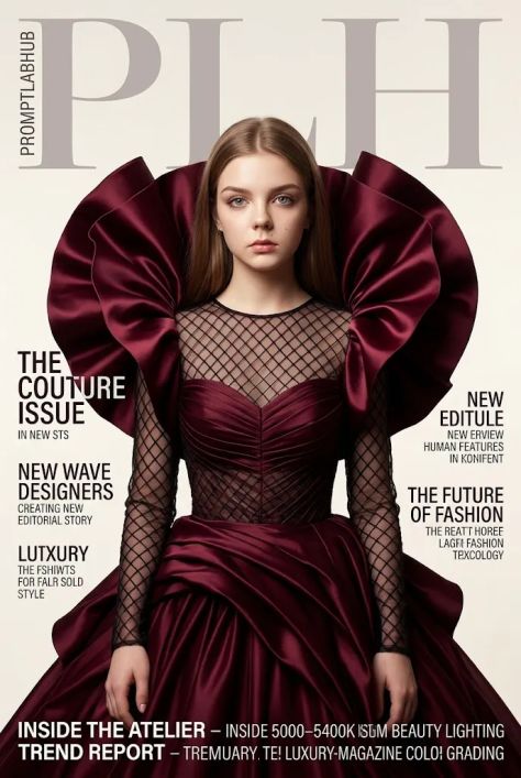Editorial Fashion Studio Dramatic