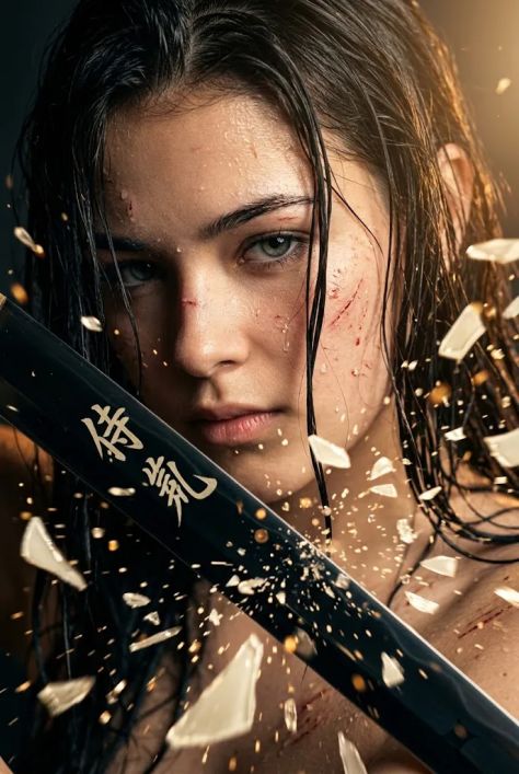 Cinematic Portrait Bokeh Mysterious