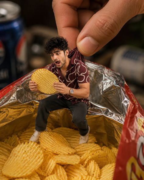 Photorealistic Portrait Macro