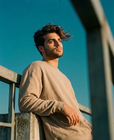 Cinematic Portrait Golden Hour Dramatic