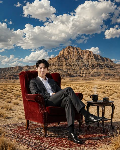 Editorial Fashion Desert Peaceful Natural