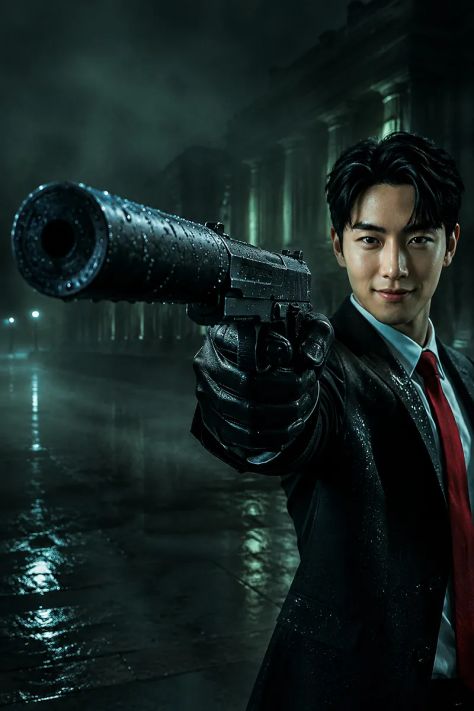 Cinematic Fashion Dramatic Wide Angle