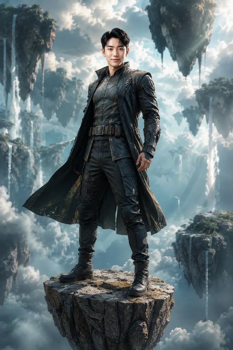 Cinematic Portrait Fantasy World Dramatic Backlit