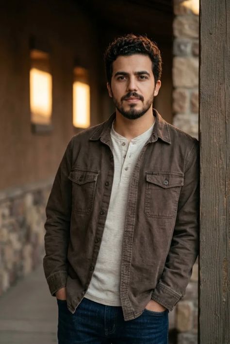 Cinematic Portrait Golden Hour Bokeh
