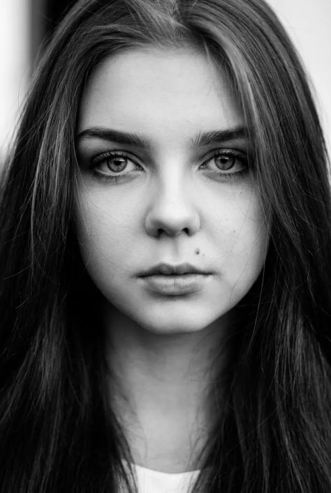 Editorial Portrait Bokeh Peaceful