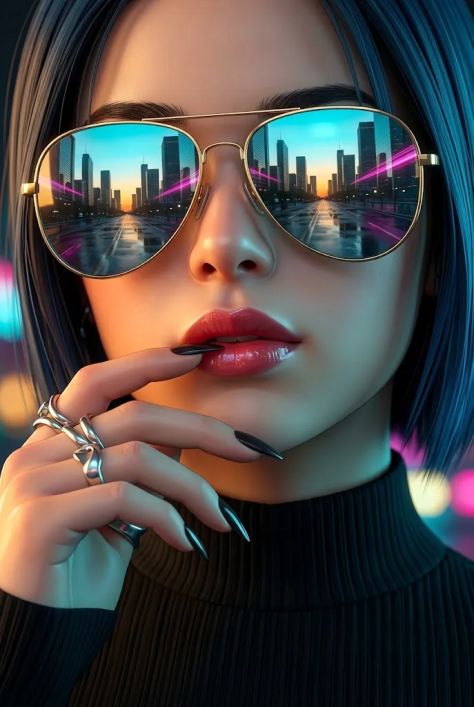Editorial Portrait Urban Mysterious Rim Light