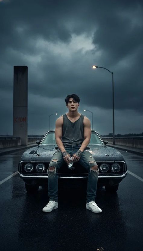 Cinematic Portrait Urban Dramatic