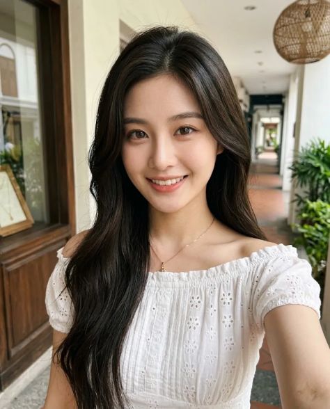 Photorealistic Portrait Nature Natural Bokeh