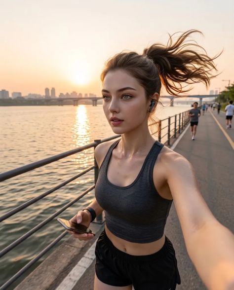 Photorealistic Portrait Energetic
