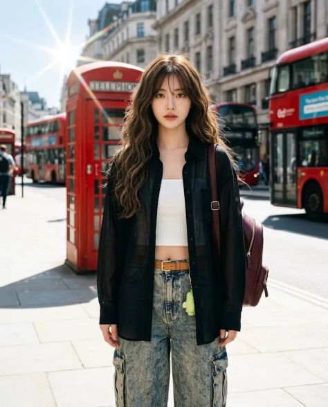 Photorealistic Portrait Urban Natural