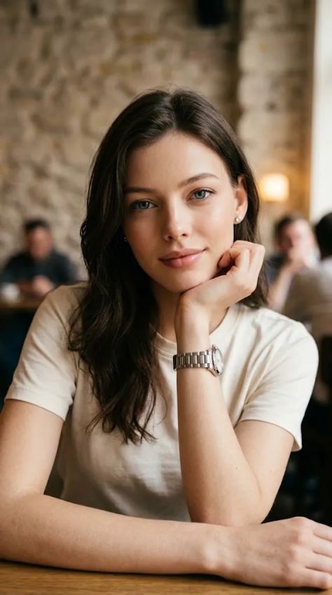 Minimalist Portrait Peaceful