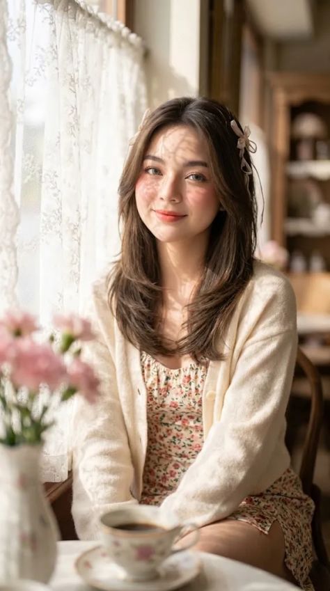 Photorealistic Portrait Natural Dreamy — Midjourney