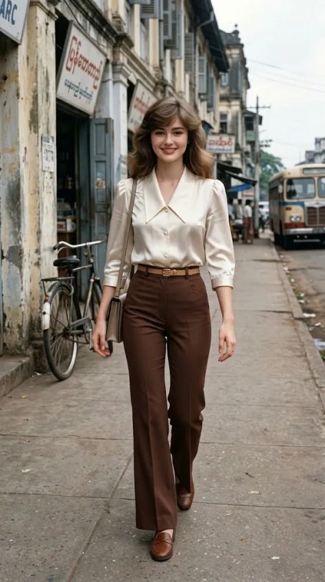 Vintage Portrait Urban Peaceful Rim Light