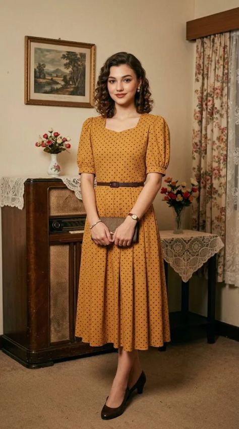 Vintage Portrait Interior Elegant