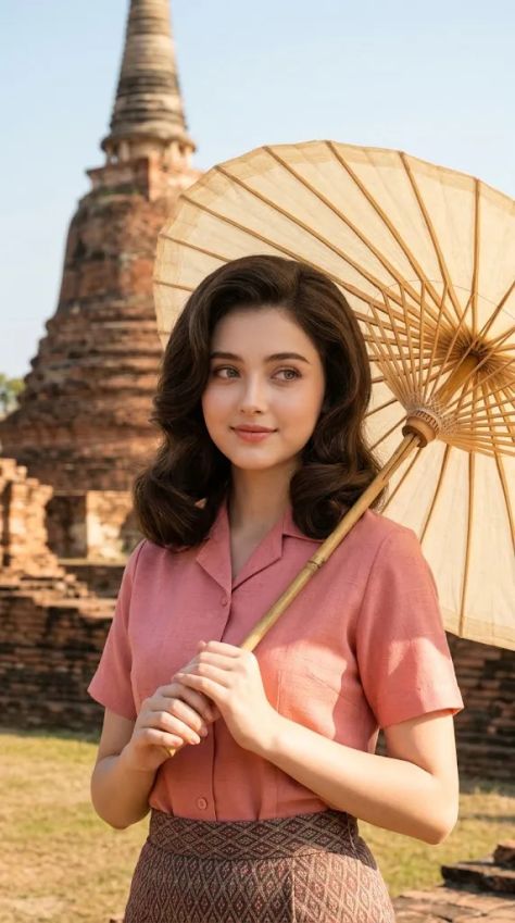 Vintage Portrait Nature Elegant Natural