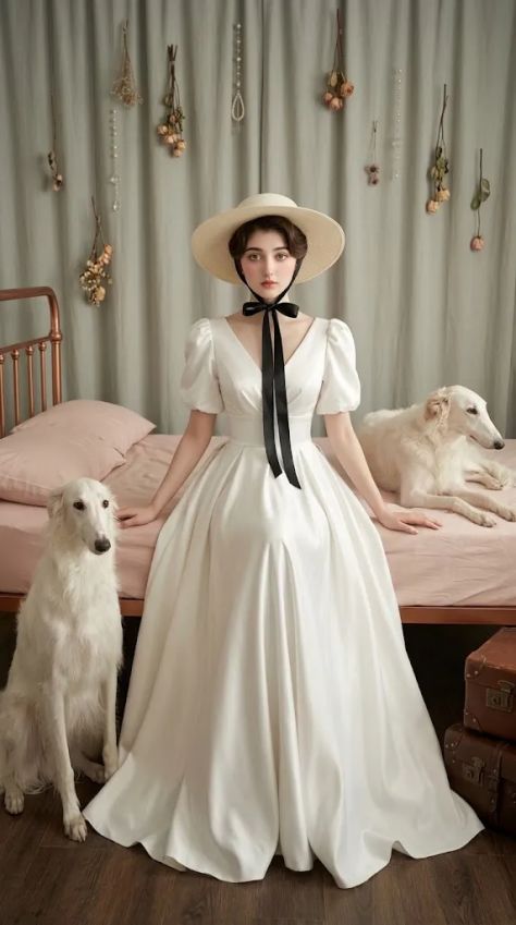 Vintage Fashion Soft Elegant