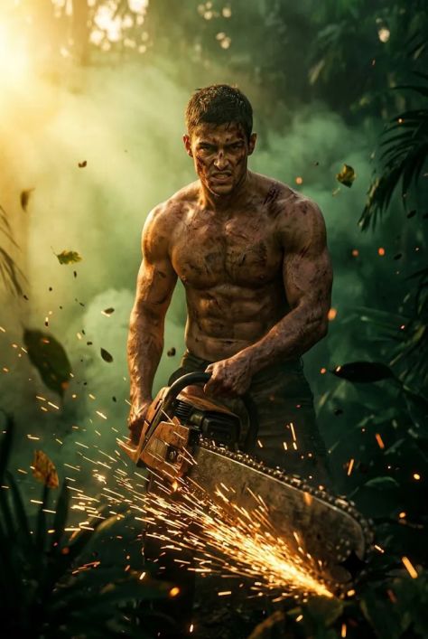 Cinematic Portrait Nature Dramatic Golden Hour