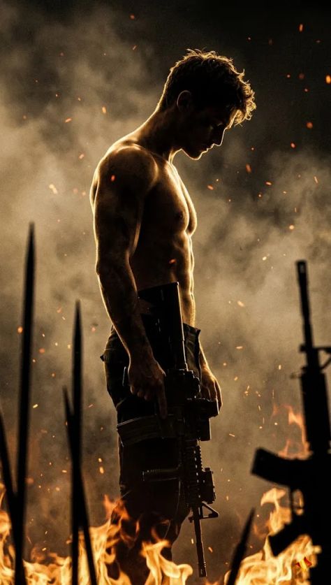 Cinematic Portrait Backlit Energetic