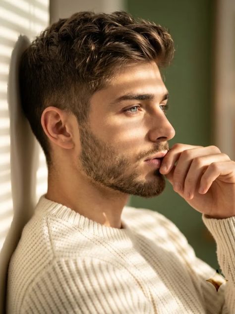 3D Render Portrait Golden Hour Peaceful
