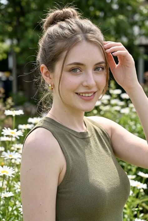 Editorial Portrait Nature Peaceful Natural — Stable Diffusion