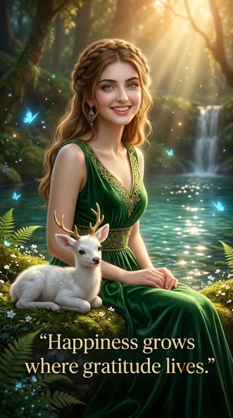 Cinematic Portrait Fantasy World Elegant Natural
