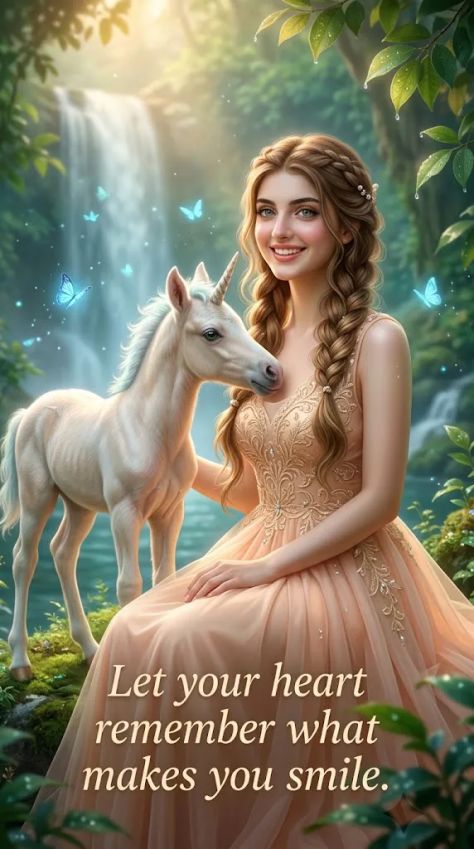Photorealistic Portrait Fantasy World Peaceful Natural