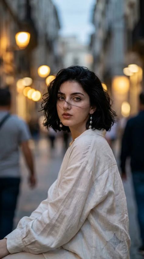 Photorealistic Portrait Urban Elegant Rim Light — Stable Diffusion