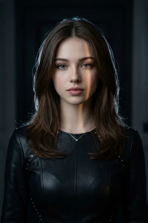 Cinematic Portrait Interior Elegant Close Up